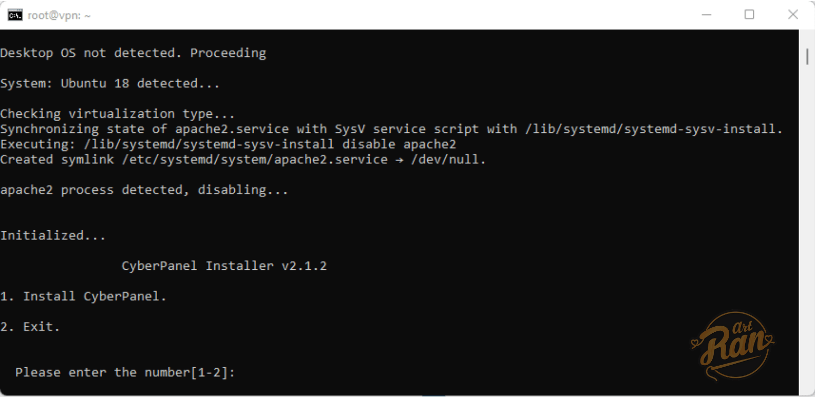 setup cyberpanel