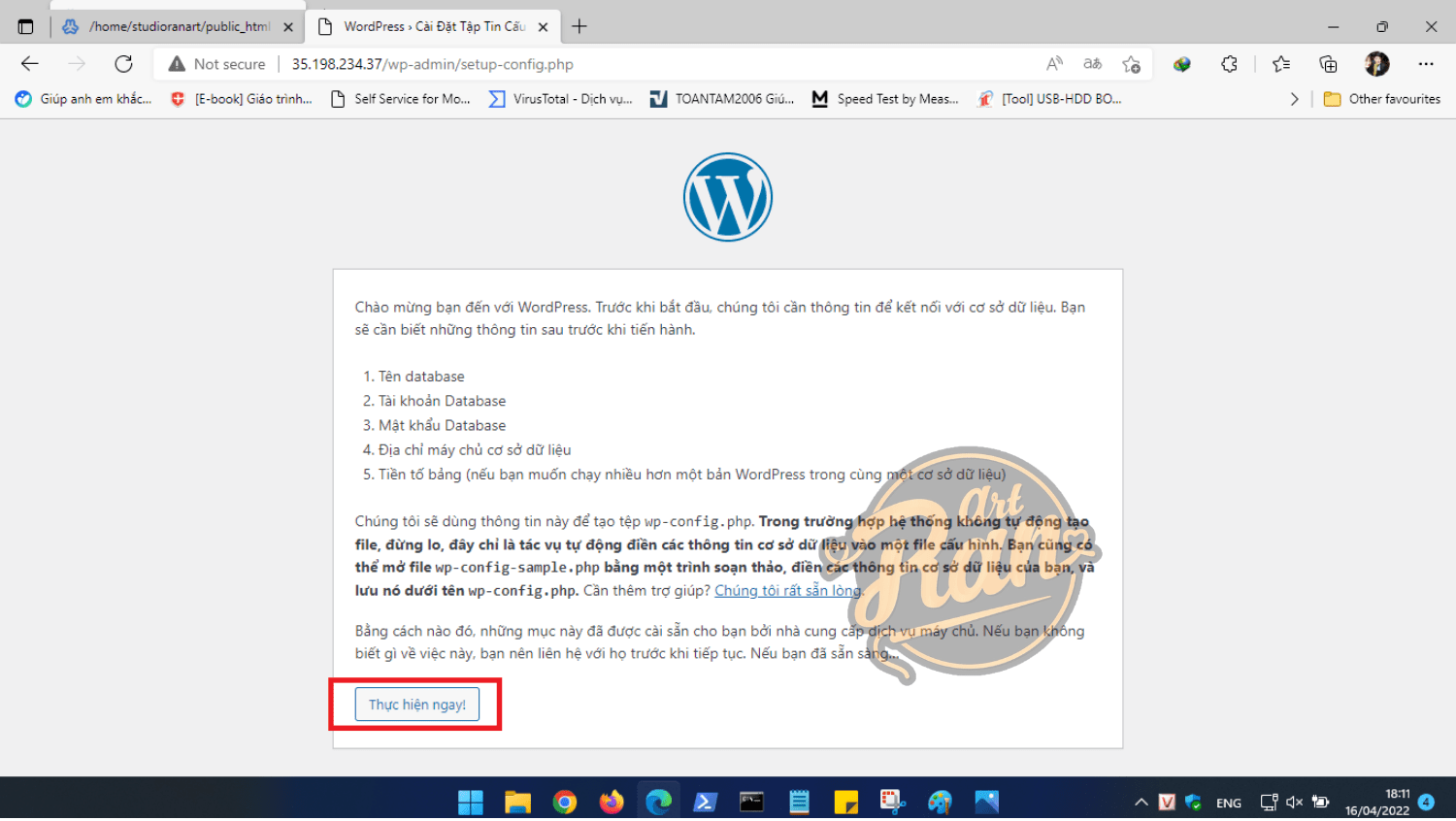 setup wp source