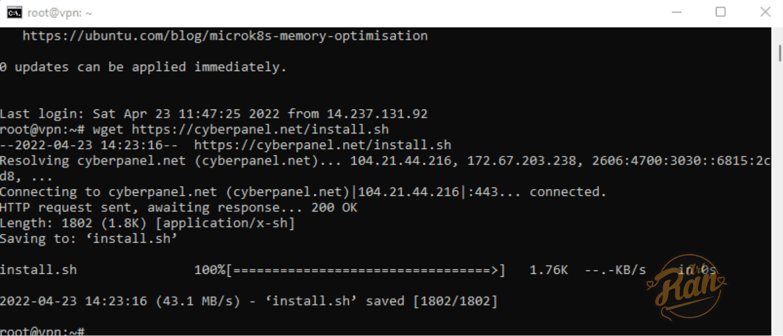 setup cyberpanel tren ubuntu
quan tri cyberpanel