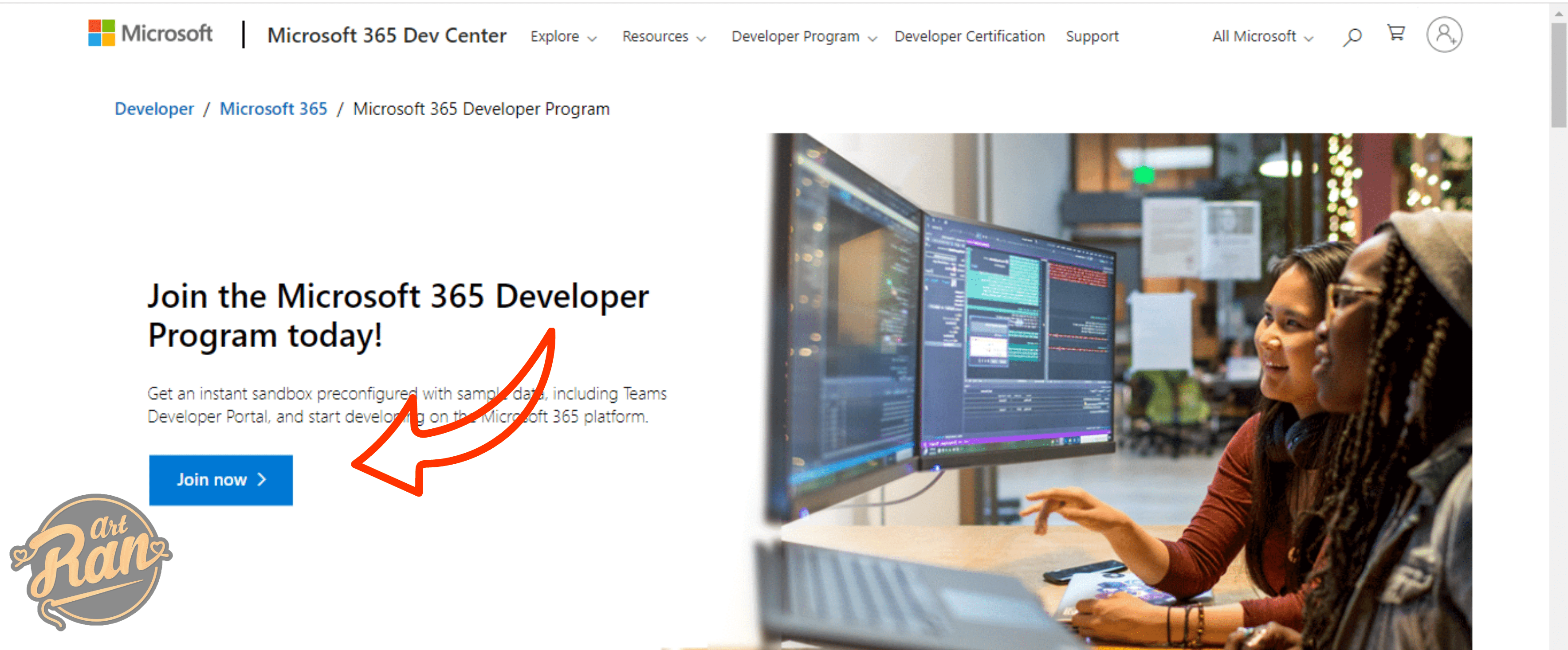 chương trình office 365 dành cho dev