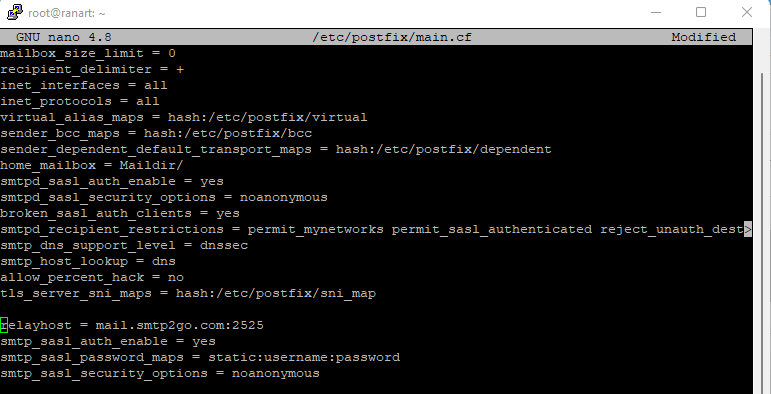 postfix mail